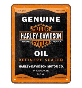 Harley-Davidson tin sign