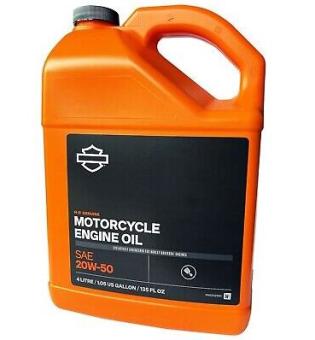 Harley-Davidson SAE 20W-50, 4 Liter Bottle