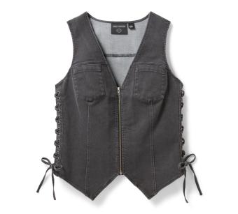 Harley-Davidson® Women's Live to Ride Denim Vest