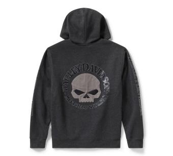 Harley-Davidson® Willie G™ Skull Zip Front Hoodie.