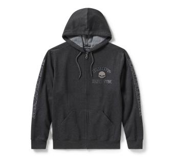 Harley-Davidson® Willie G™ Skull Zip Front Hoodie.