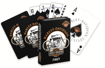 Harley-Davidson® Games - Playing Cards - H-D Vintage