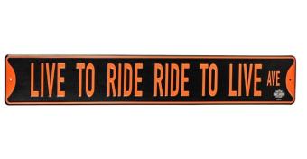 Harley-Davidson metal sign