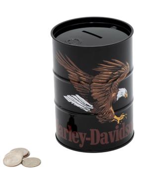 Harley-Davidson spaarpot