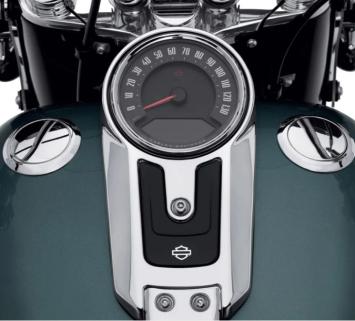 H-D®  Verzonken tankdop en linkerzijde tankdop set