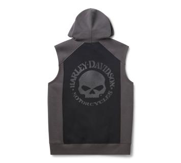 Harley-Davidson® Willie G Skull Sleeveless Hoodie