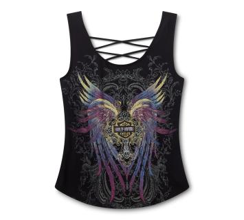 H-D® Moto Wings Laced Back Tank