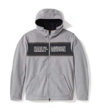Harley-Davidson®Jacket-Textile Trenton Grey