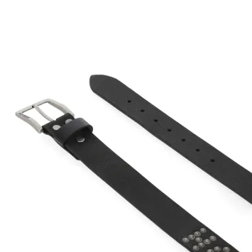 Harley-Davidson® Hammered Rivet Belt Black