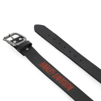 Harley-Davidson® Embossed HD Belt Black