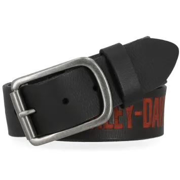 Harley-Davidson® Embossed HD Belt Black