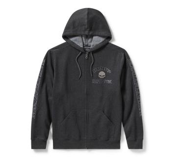 Harley-Davidson® Willie G™ Skull Zip Front Hoodie.