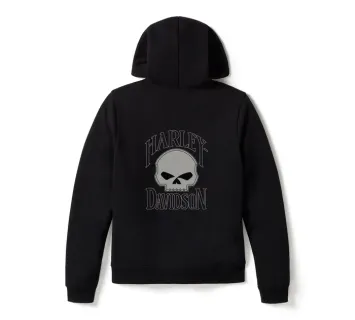 Harley-Davidson® Willie G Skull Full Zip Fleece Hoodie