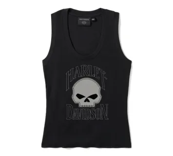 Harley-Davidson® Willie G Skull Ribbed Tank