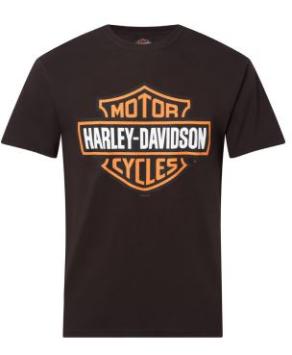Harley-Davidson® B&S Orange on Black