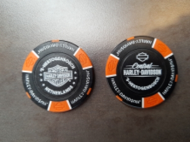 Harley-Davidson pokerchip