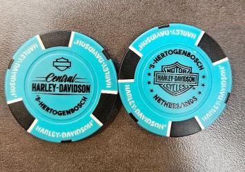 Harley-Davidson pokerchip